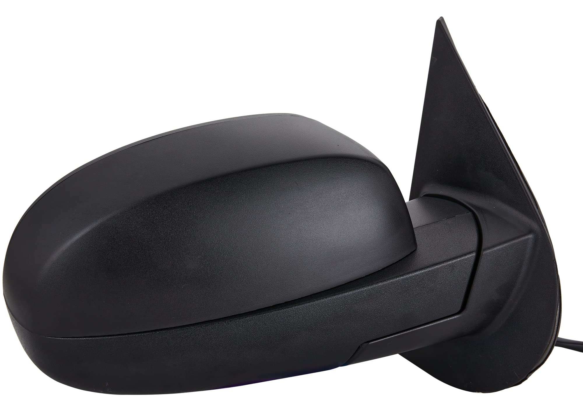 ZAPOSTS GMC Sierra 1500 passenger mirror with heated glass and manual folding.