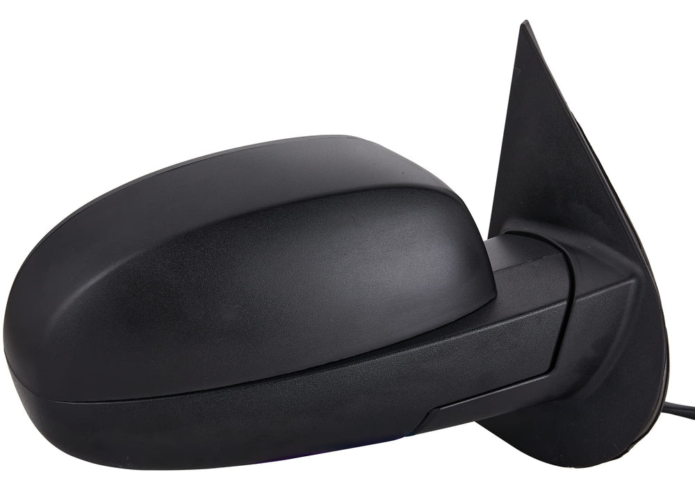 ZAPOSTS GMC Sierra 1500 passenger mirror with heated glass and manual folding.