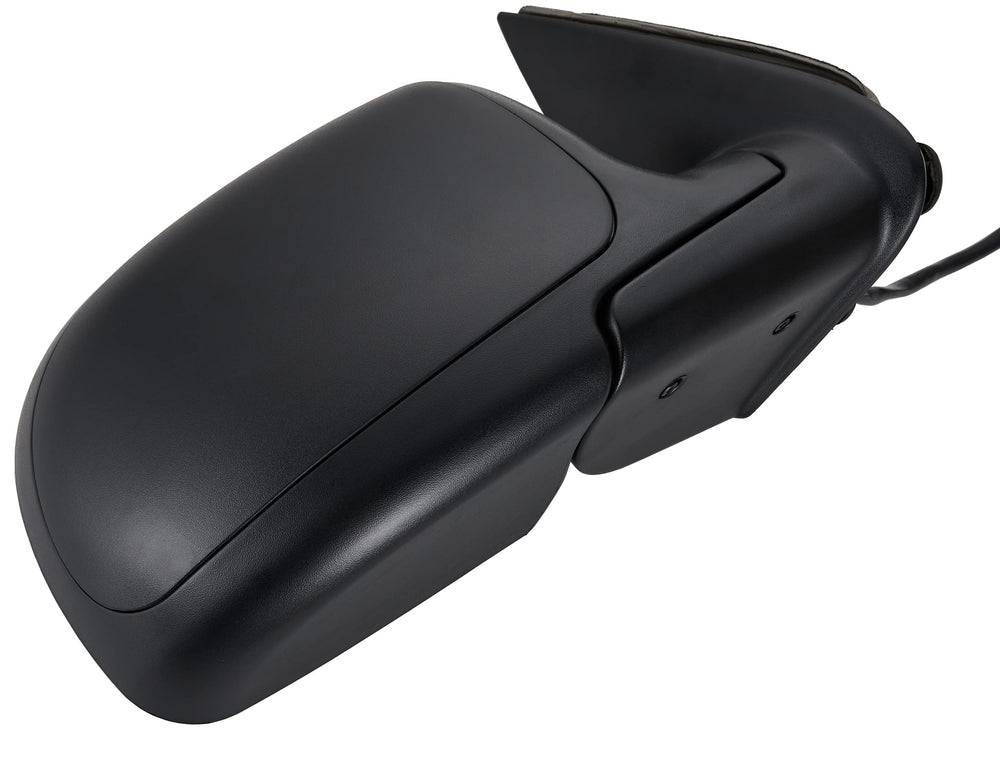 ZAPOSTS textured black exterior mirror finish.