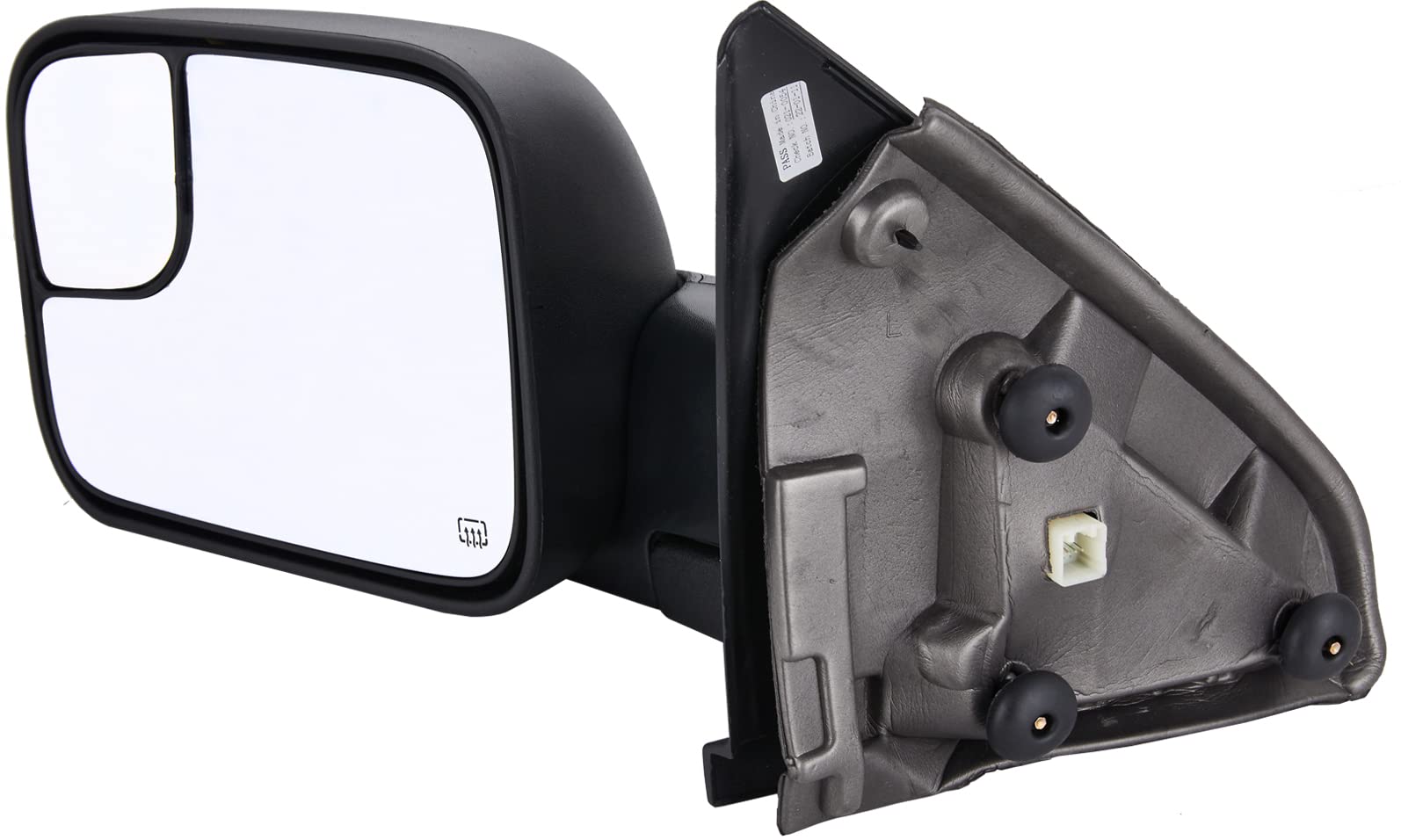 ZAPOSTS folding mechanism tow mirror folds for compact storage.