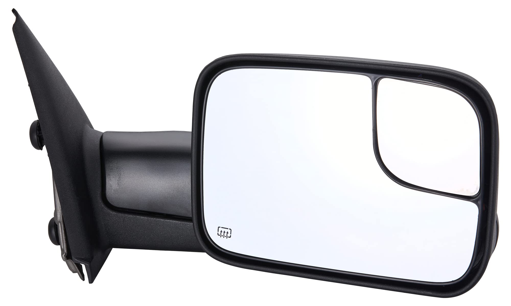 ZAPOSTS towing mirror passenger side Ram 1500 with improved visibility for highway driving
