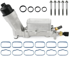 ZARDETO 926-959 upgrade aluminum oil filter housing with oil cooler for 3.6L engines