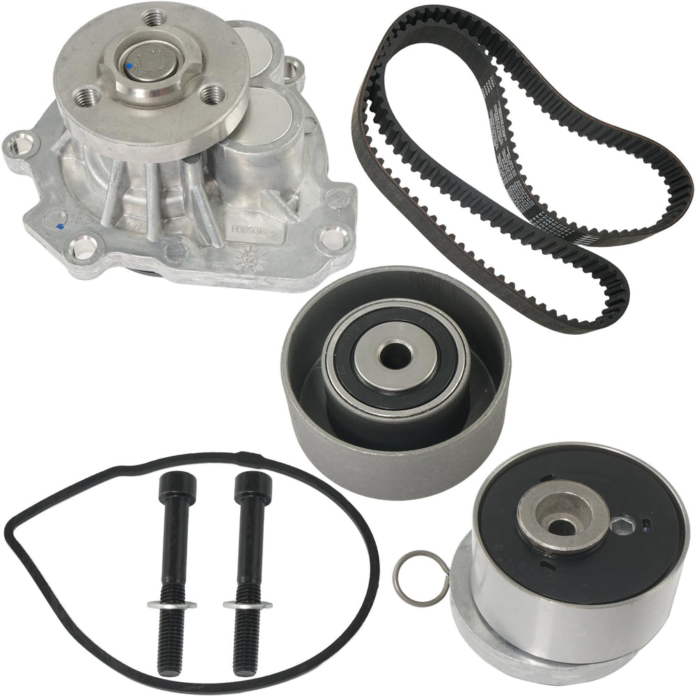 ZARDETO timing belt kit and water pump box ready for direct replacement on compatible GM models.