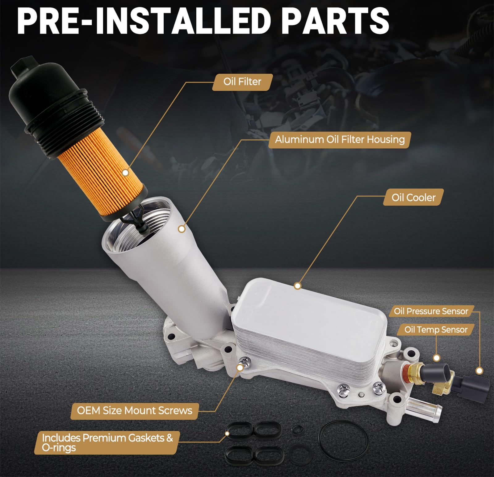 ZARDETO 3.6L fitment spans multiple Chrysler, Dodge, Jeep, and Ram models