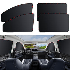 ZATOOTO four-pack car privacy curtains shield your interior during breaks and travel.