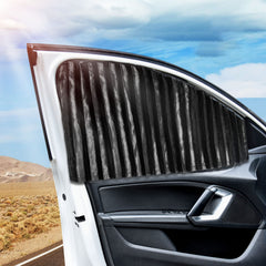 ZATOOTO front-window sun shade with magnets for quick, secure UV protection.
