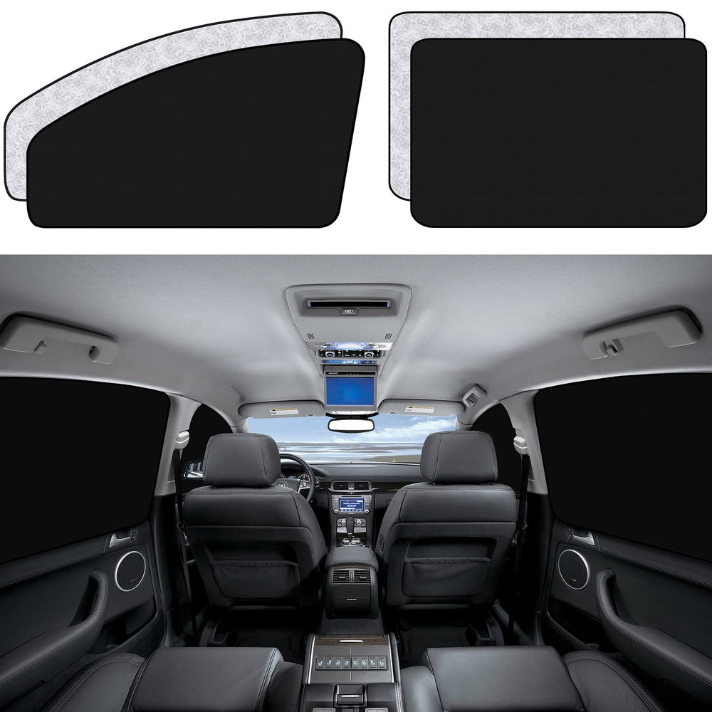 ZATOOTO front window sunshade with magnets for privacy and cooling in the car