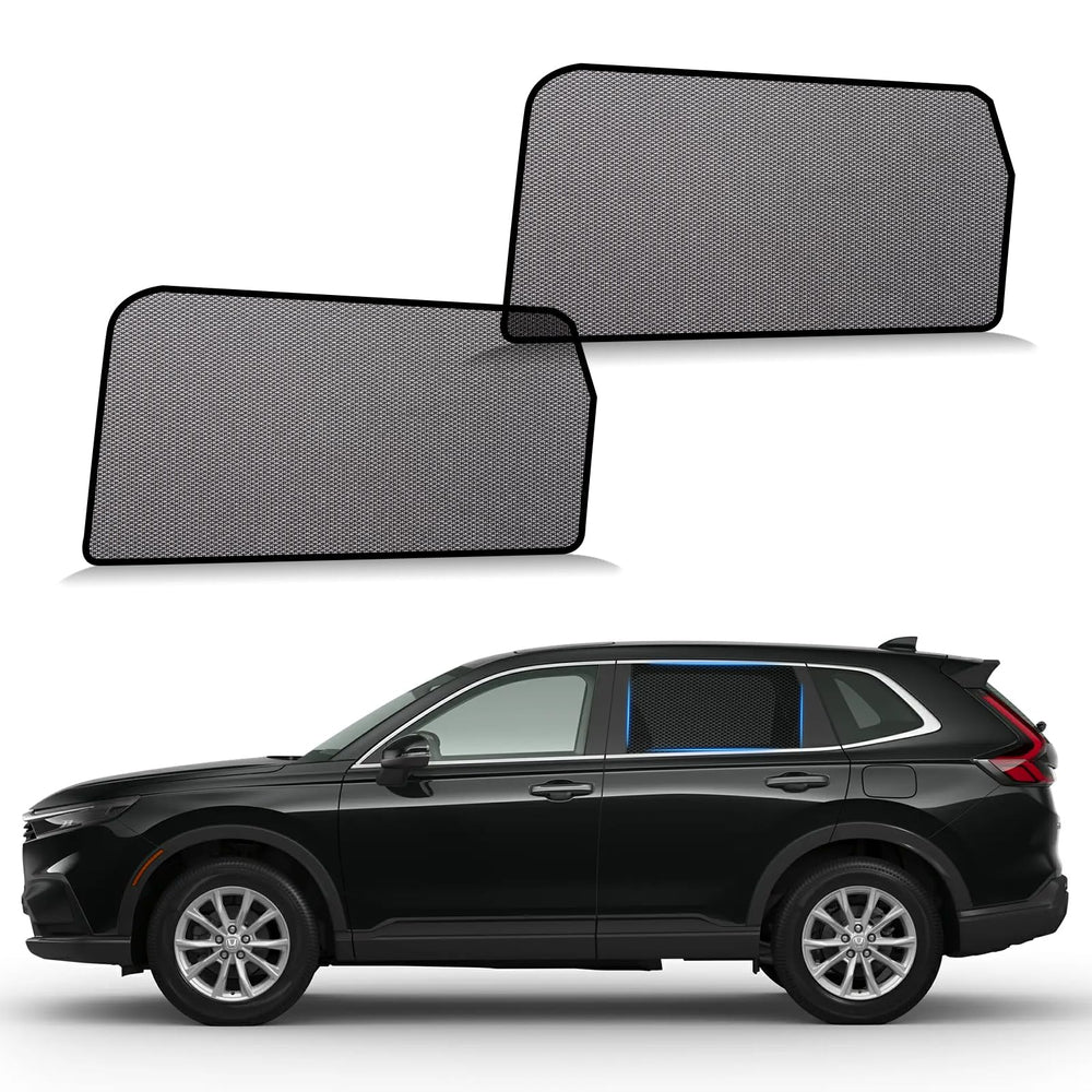 ZATOOTO Honda CRV rear window shade 2-pack blocks UV glare for backseat comfort.
