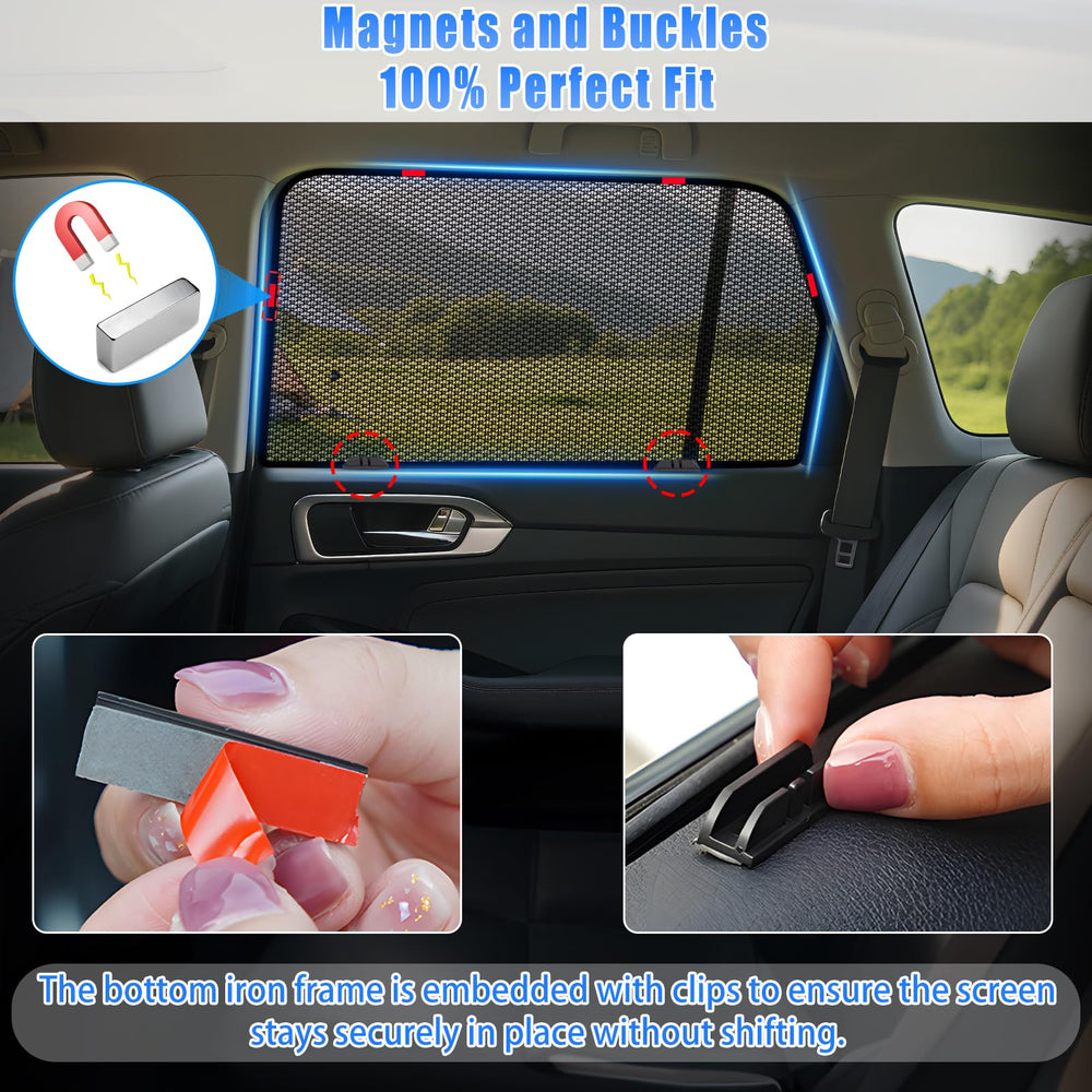 ZATOOTO Honda CR-V rear window shade blocks UV glare for sunny trips