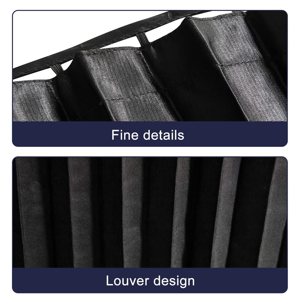 ZATOOTO universal-front-window shade fits most cars with magnets.