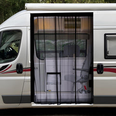 ZATOOTO van bug screen mesh front view blocks insects and invites fresh air.