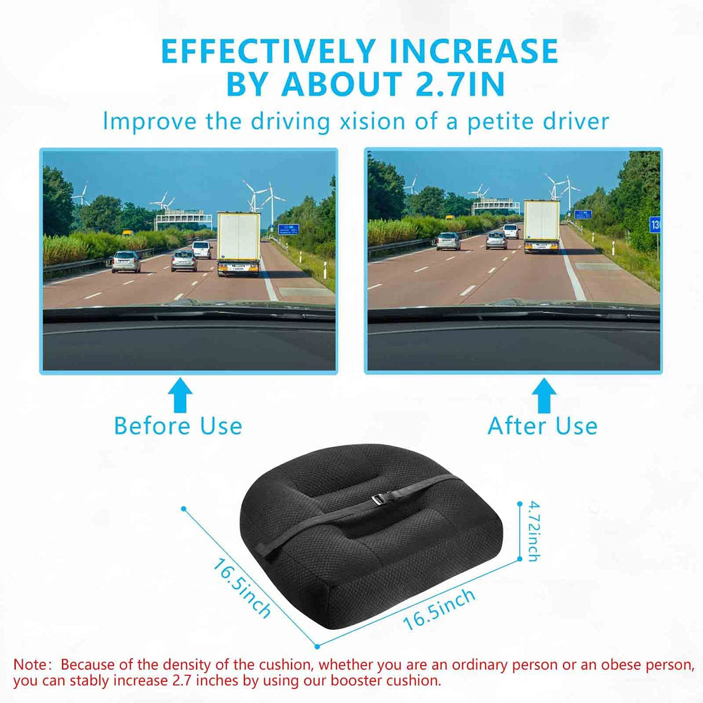ZAVM booster seat ergonomic-design closeup shows contour support for back and hips