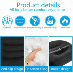 ZAVM booster-seat material-closeup highlights breathable fabric and soft filling