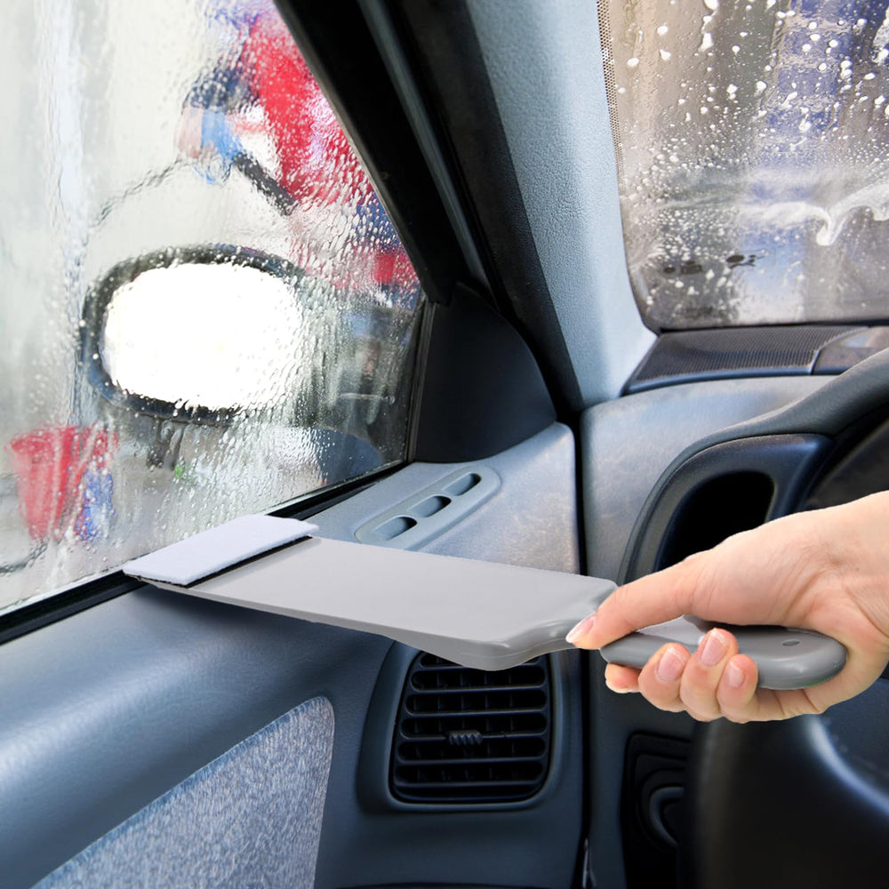 ZAVOOS gray scrubber pad ideal for tint prep before installation.