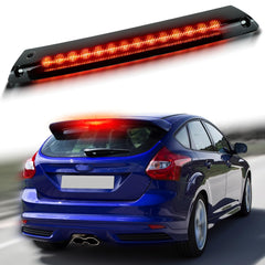 ZDEERAOTO Ford Focus third brake light with smoked lens for brighter visibility