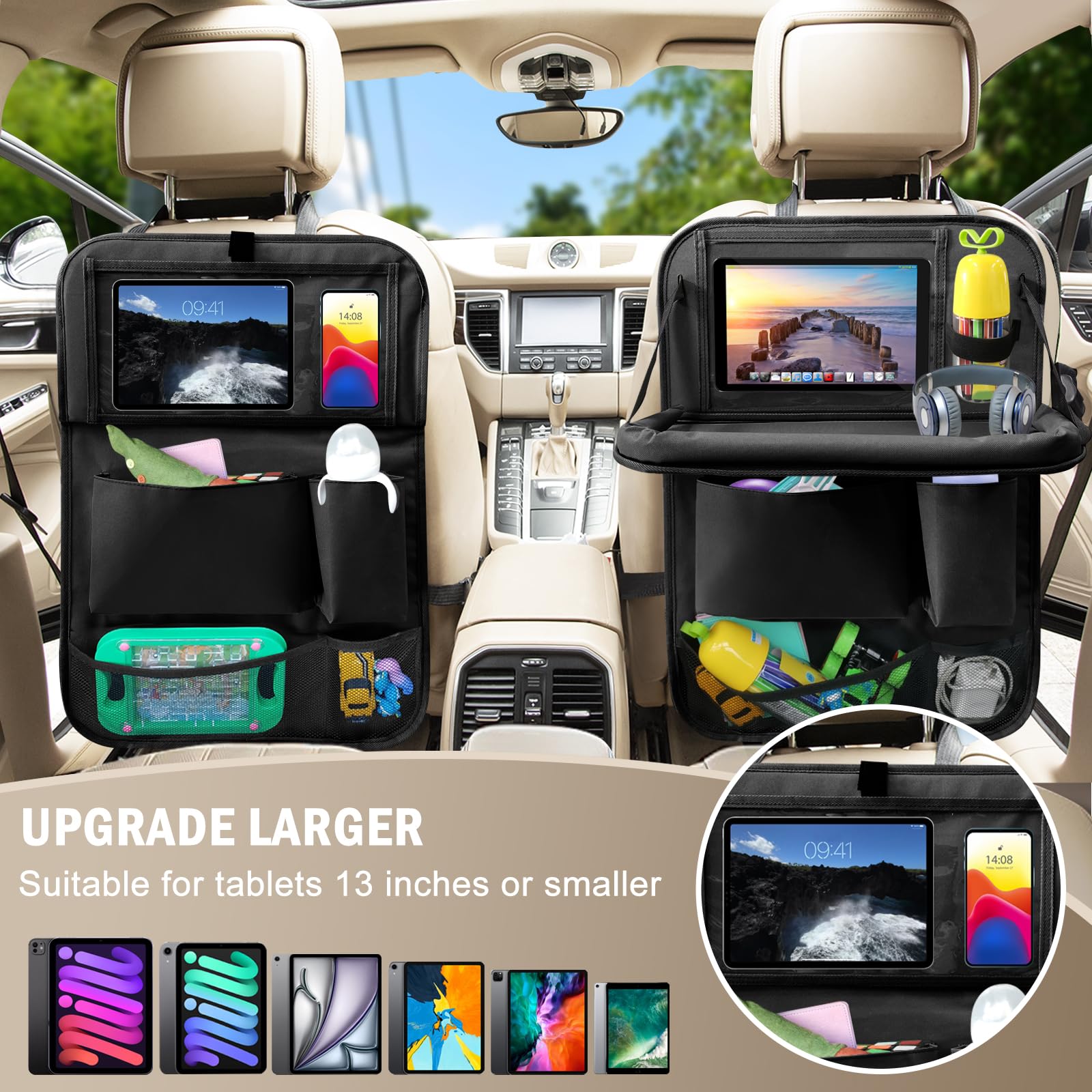 Zecirl durable 600D polyester material built for rugged travel use.