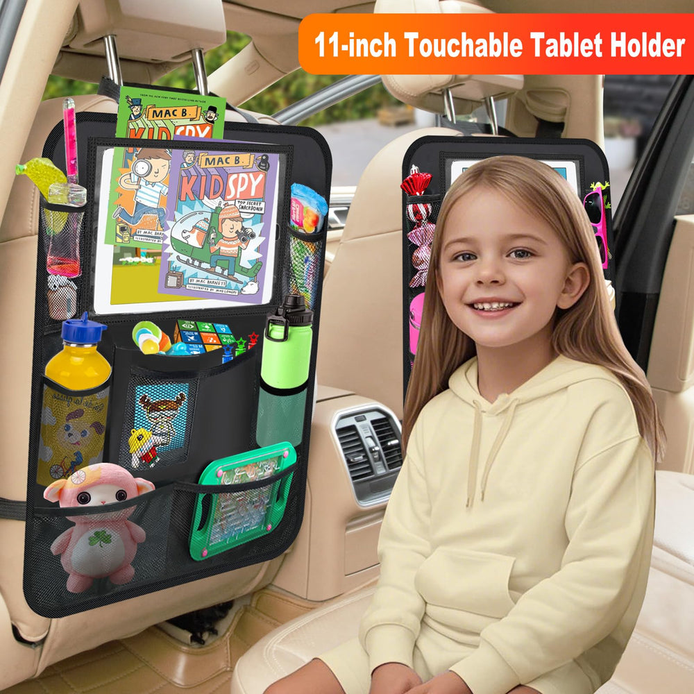 Zecirl eleven-inch tablet holder offers clear view and easy device control.
