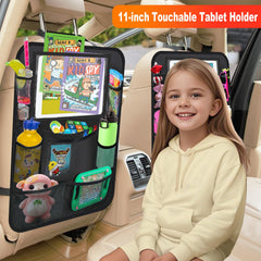 Zecirl eleven-inch tablet holder offers clear view and easy device control.
