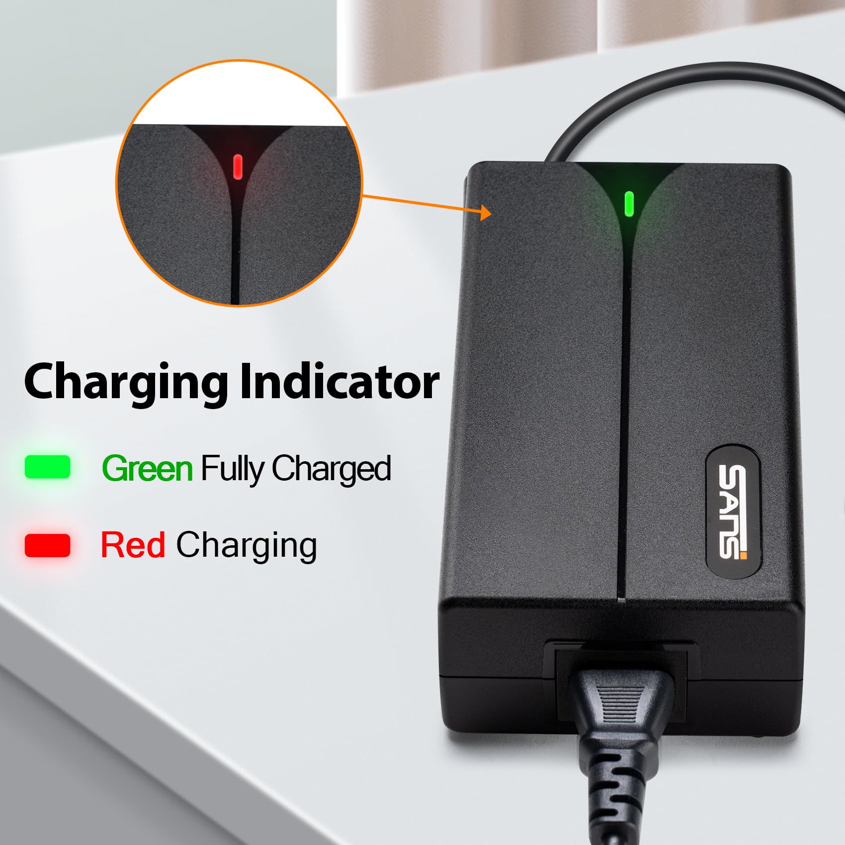 Zeekpowa charger connected to eBike for reliable daily charging.
