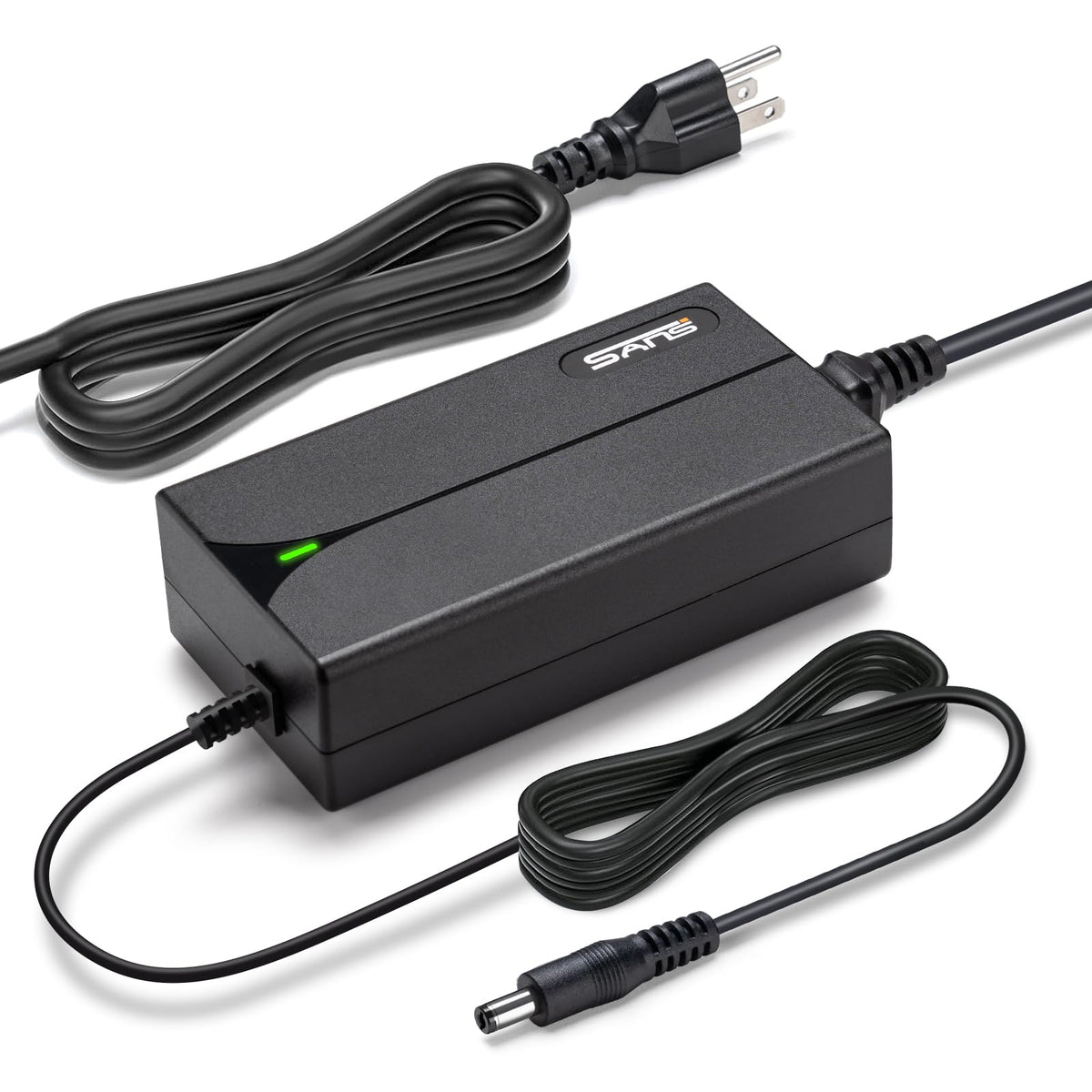 Zeekpowa 54.6V charger front view powering 48V eBike batteries safely.