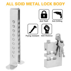ZEFEI-TOP adjustable brake lock fits most pedals and vehicles.