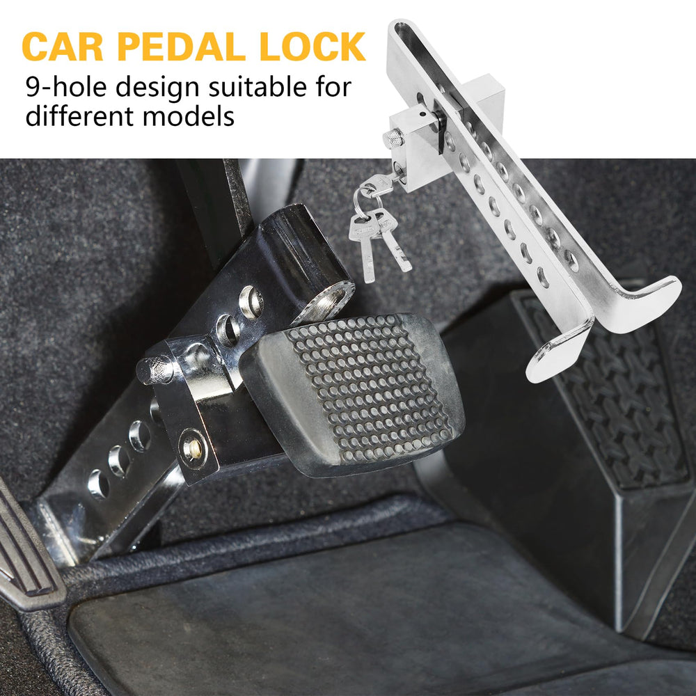 ZEFEI-TOP 9-hole brake lock easy to install beside pedal.