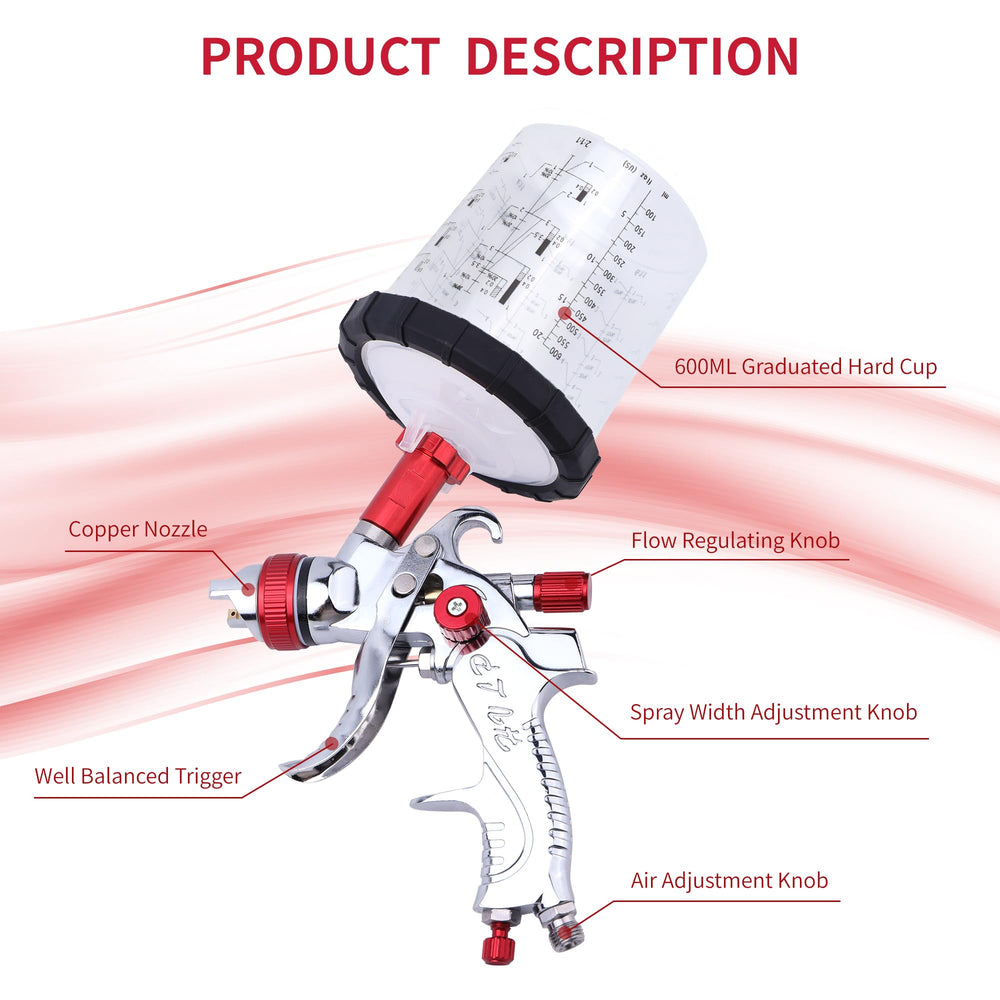 Zeinlenx brass air cap ensures consistent spray