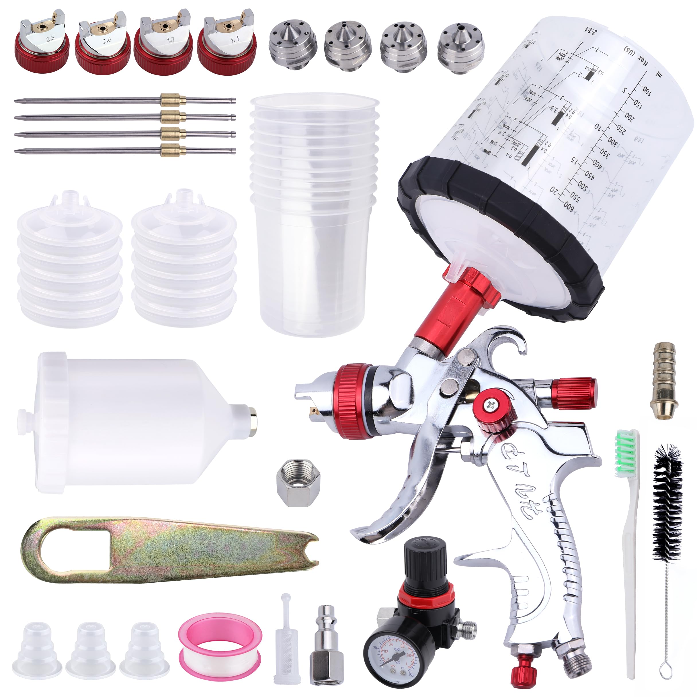 Zeinlenx HVLP spray gun for smooth automotive finishing