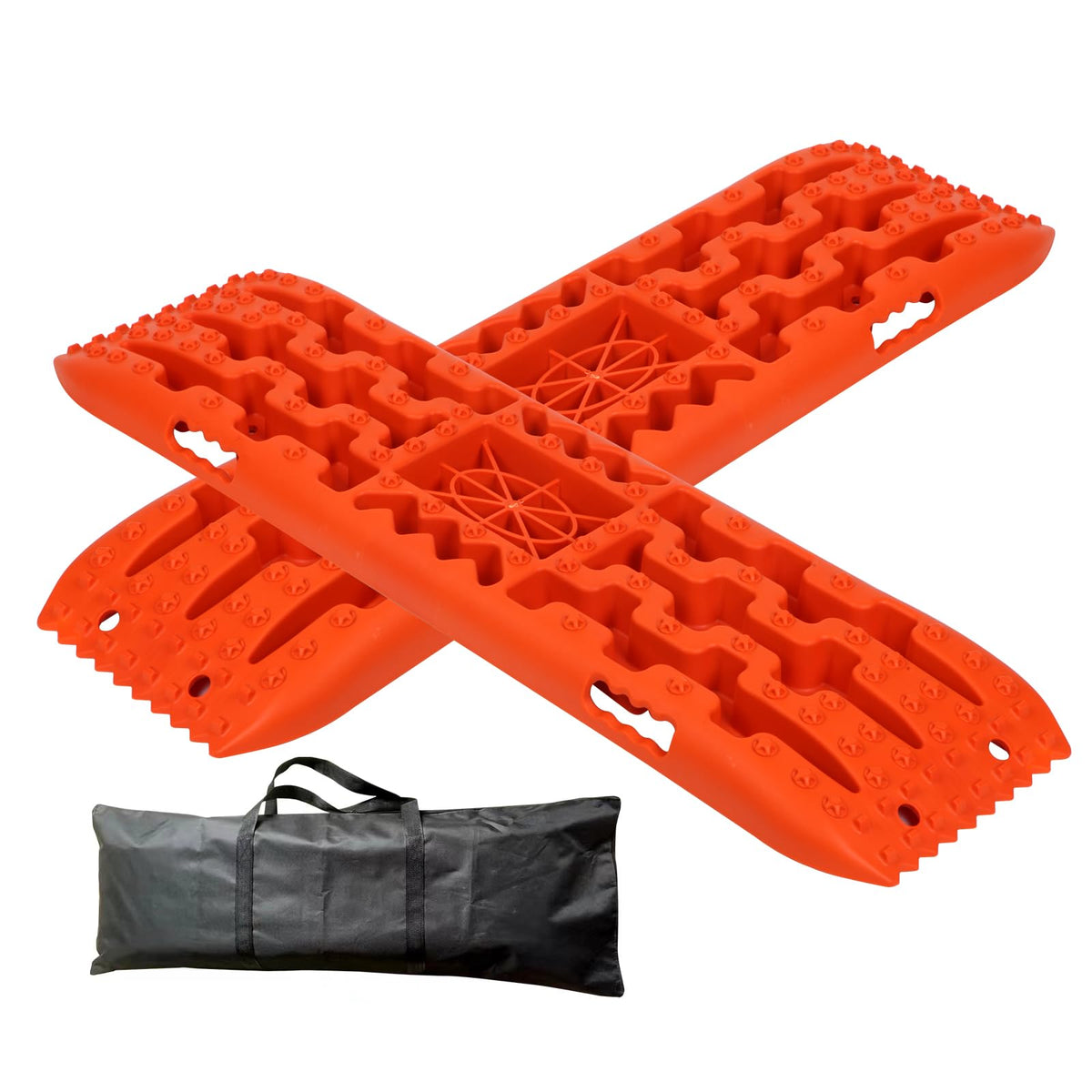 ZEMIRO CHARGE off-road traction board with dual-sided tread improves grip in mud and sand
