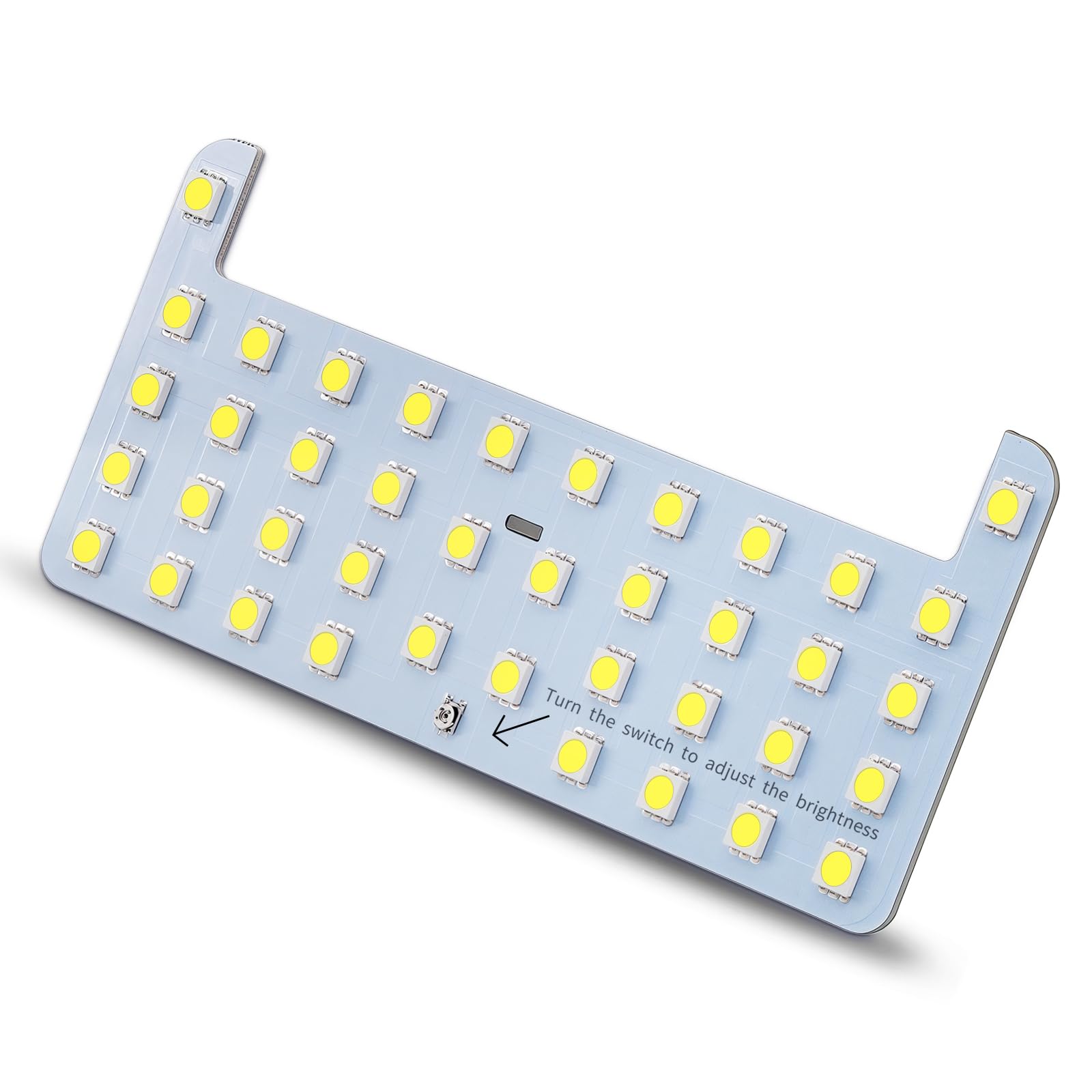 Zen Hon rear dome LED board assembly view shows enhanced cabin brightness for Toyota interiors