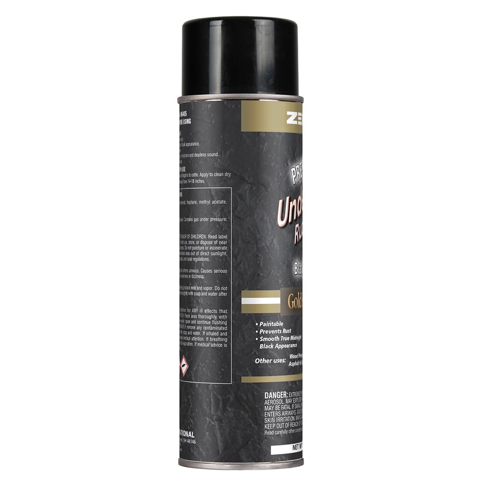 Zenex Rubberized Undercoat applied to rocker panels guards against chips and weather.