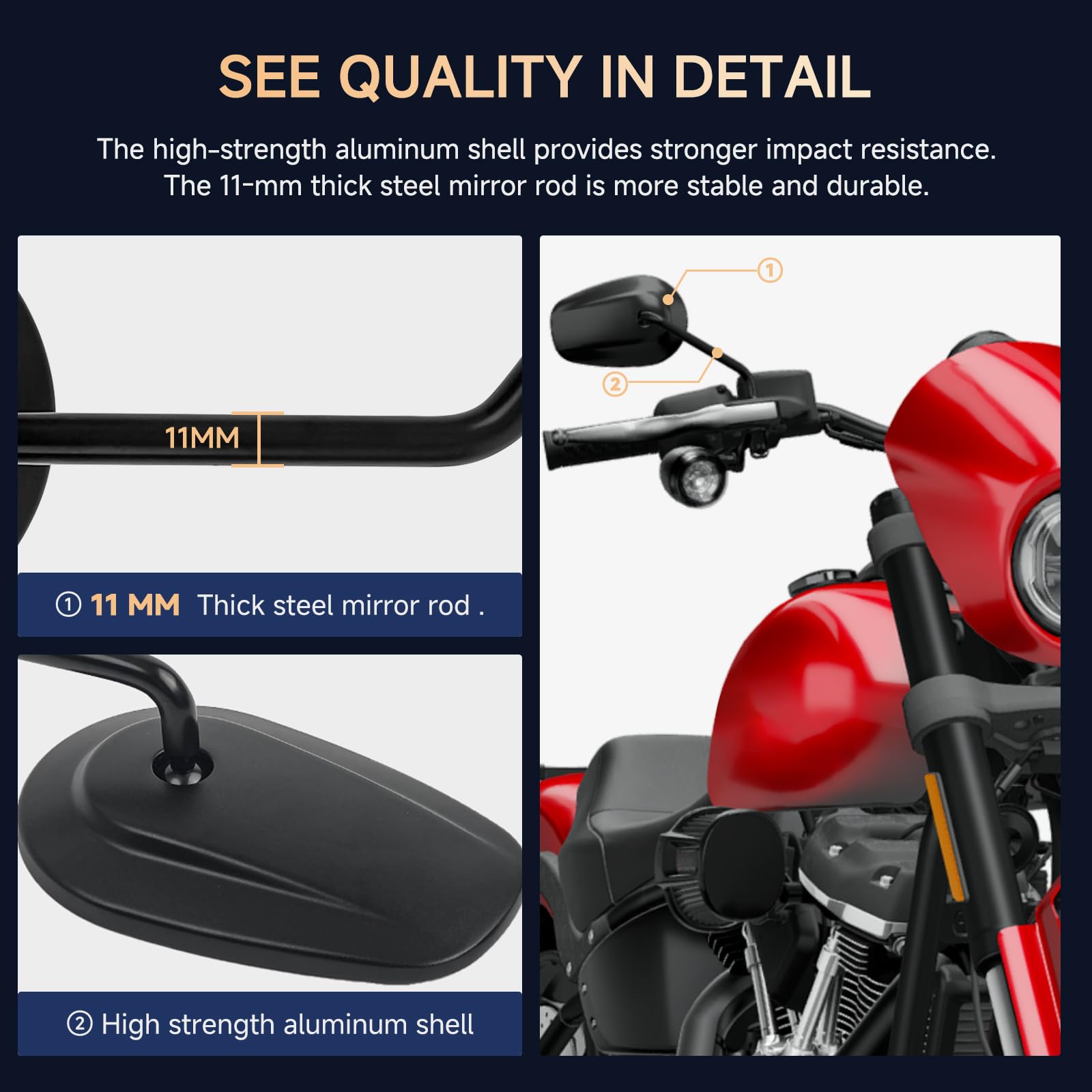 ZENTHOR 360-degree adjustable ball joint for flexible sightlines