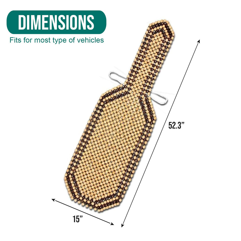 Zento Deals wood beads close-up highlighting natural craftsmanship and airflow.