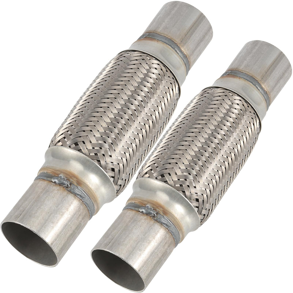 ZEONHAK exhaust flex pipe outer view highlights durable stainless steel for long-lasting performance