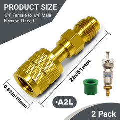 Zepkouel brass adapter demonstrates durable build for long-term HVAC maintenance