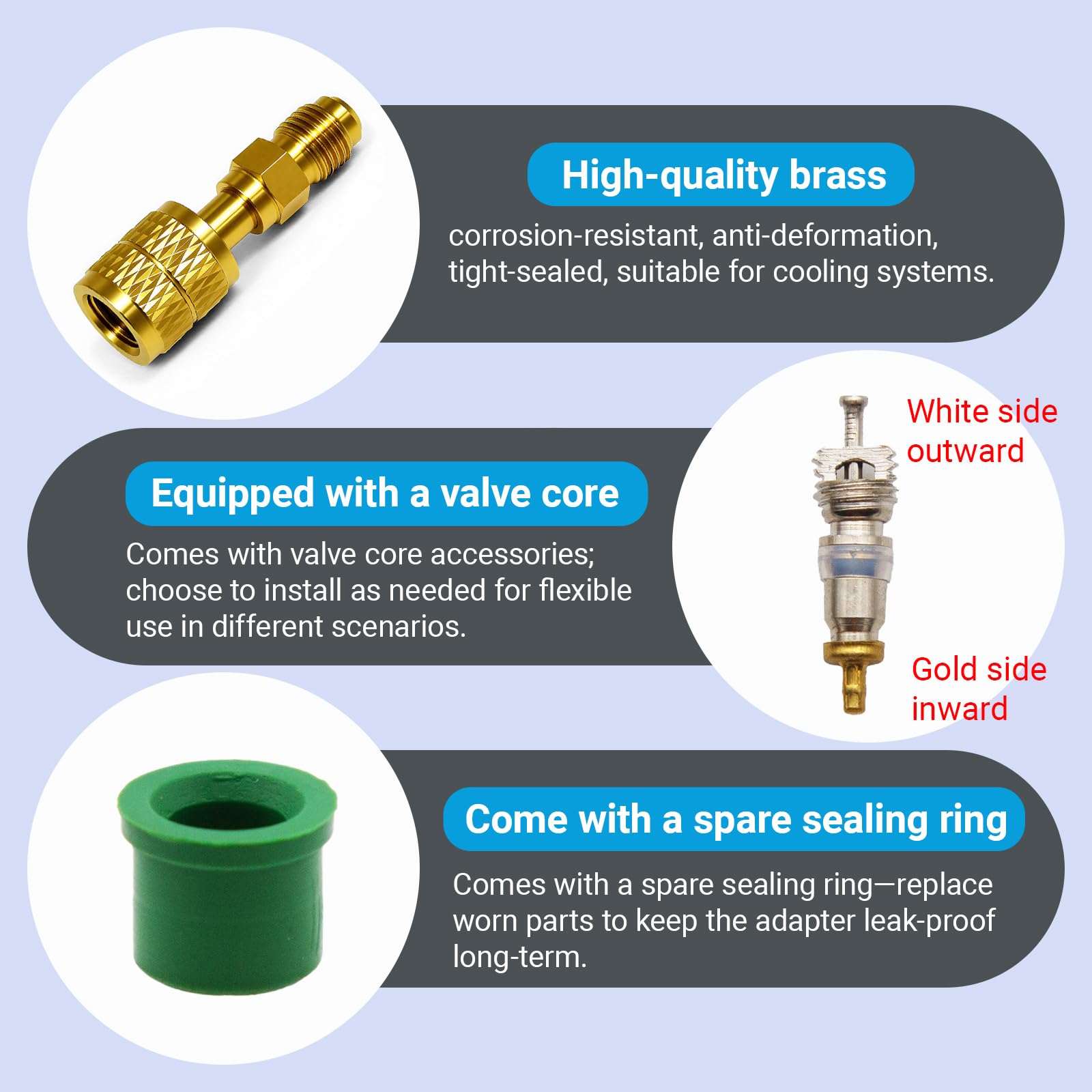 Zepkouel complete accessories included for immediate R32/R454B system setup