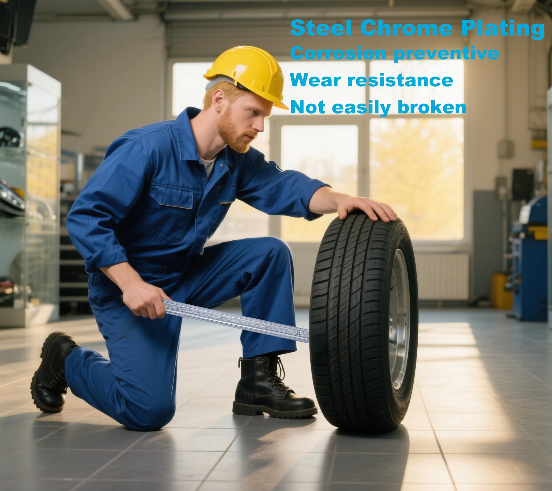 Zepkouel forged steel tire spoon with heat-treated construction.