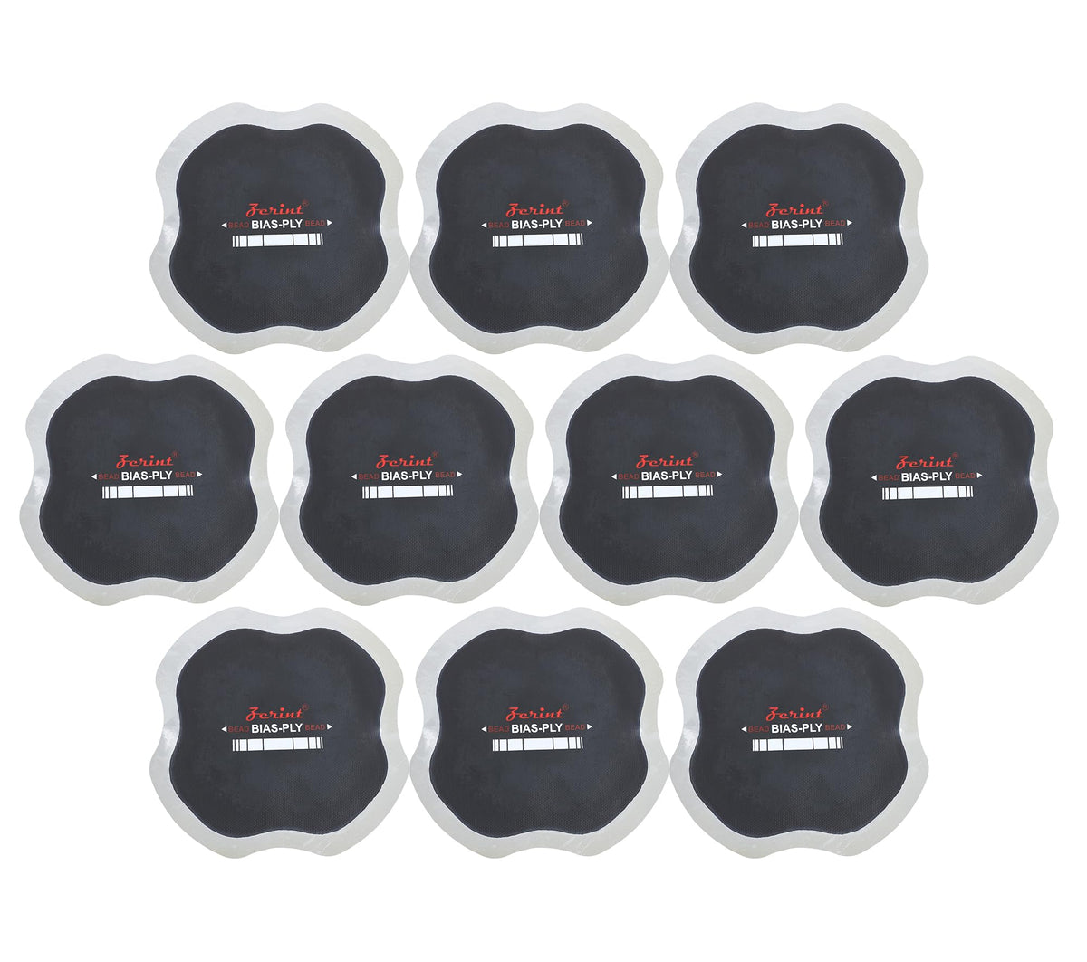 ZERINT tire patch packaging showing ready-to-use patches for quick repairs