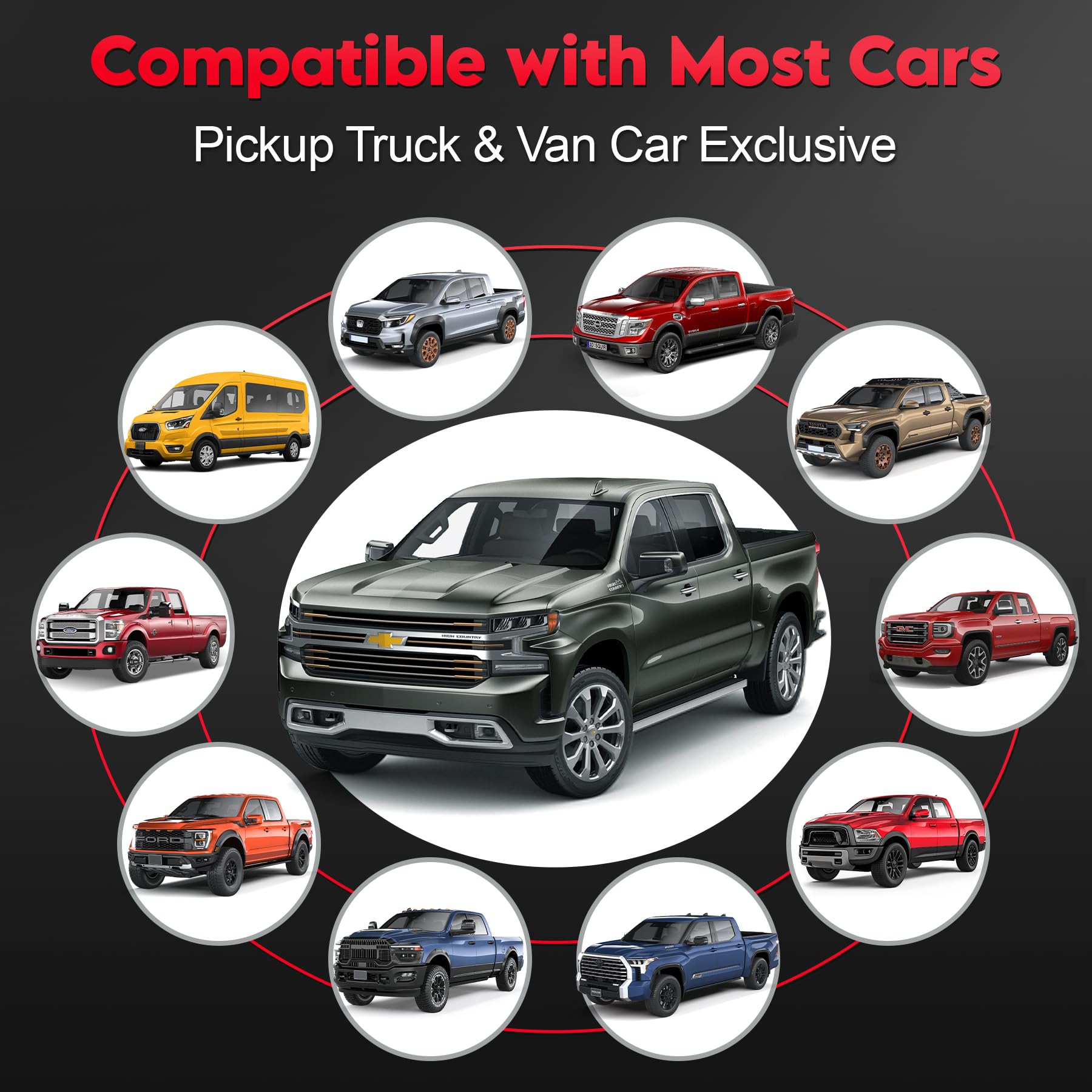 Zettum windshield cover uses quick-release buckles to stay secure against wind.