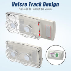 Zeyitian EZ Pass Holder in a rental car illustrating transfer-friendly design