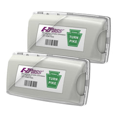 Zeyitian EZ Pass Holder on the windshield for quick toll access