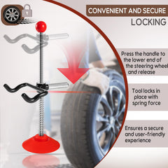Premium steel and rubber construction visible for durability and interior protection