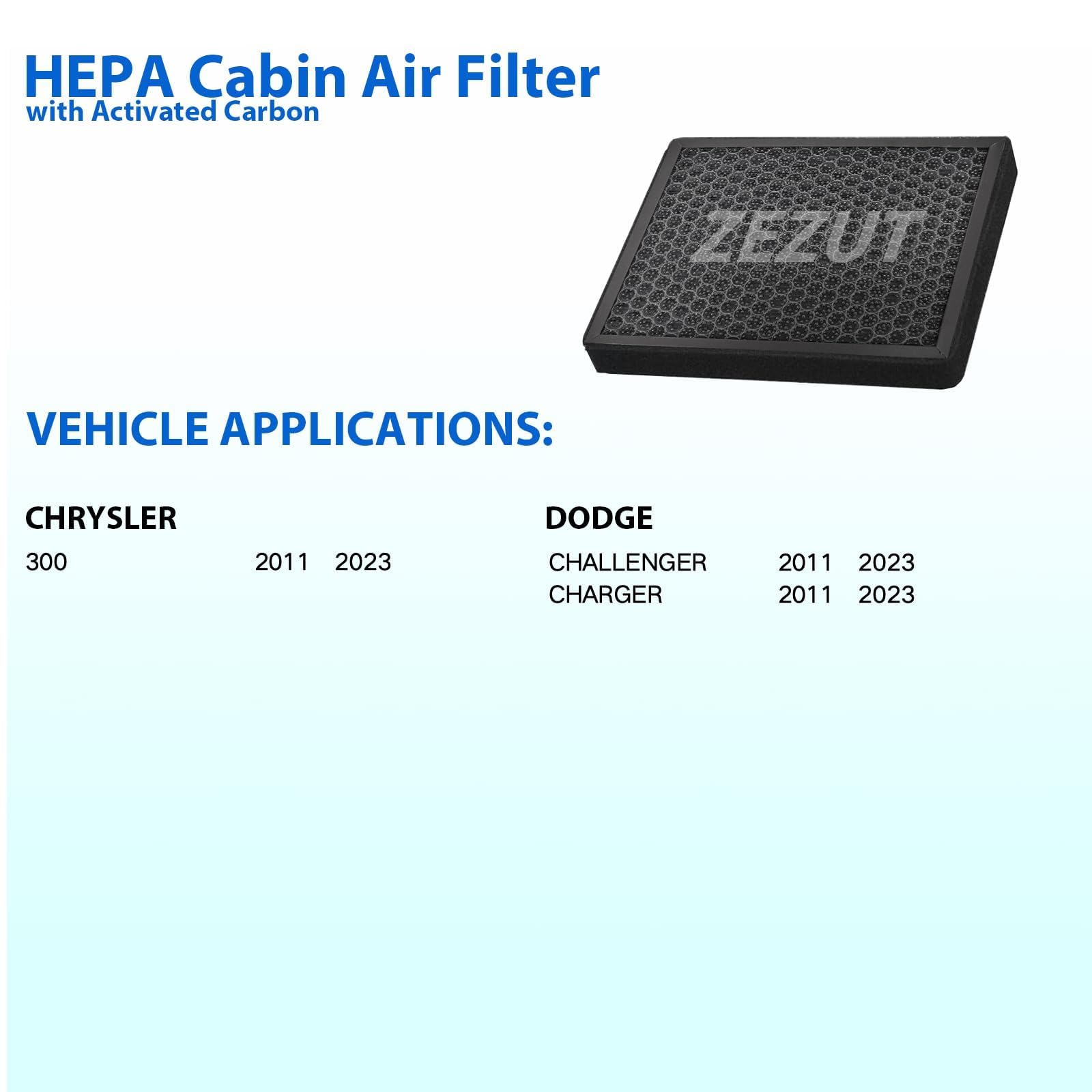 ZEZUT packaging box for cabin air filter demonstrates sturdy protection