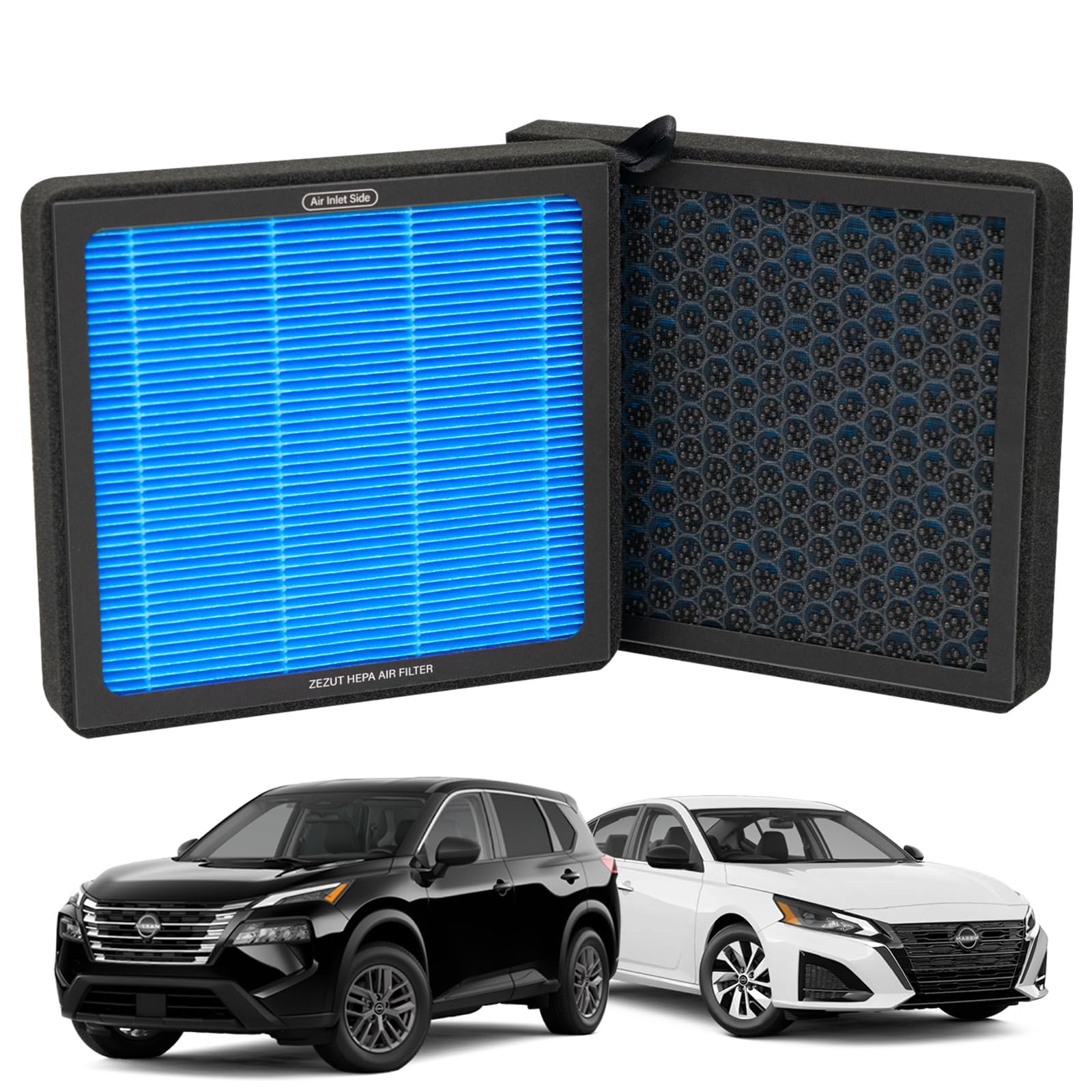 ZEZUT cabin air filter packaging box protects the product during shipping