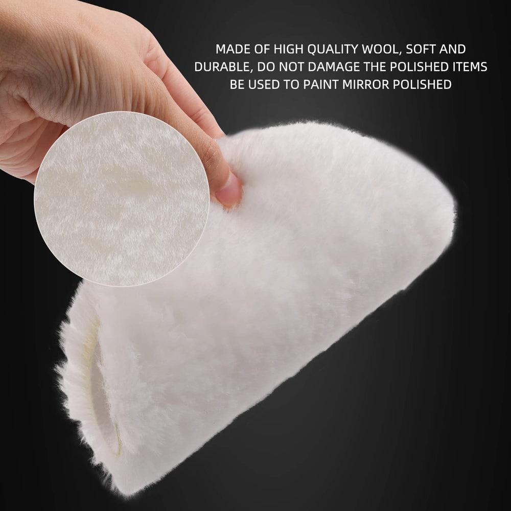 ZFE 6in microfiber finishing pad yields bright, mirror-like final touches.
