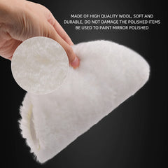 ZFE 6in microfiber finishing pad yields bright, mirror-like final touches.