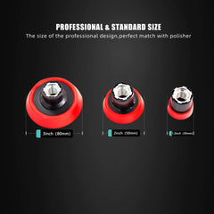 ZFE backing pads 5/8-11 thread for secure polisher attachment.
