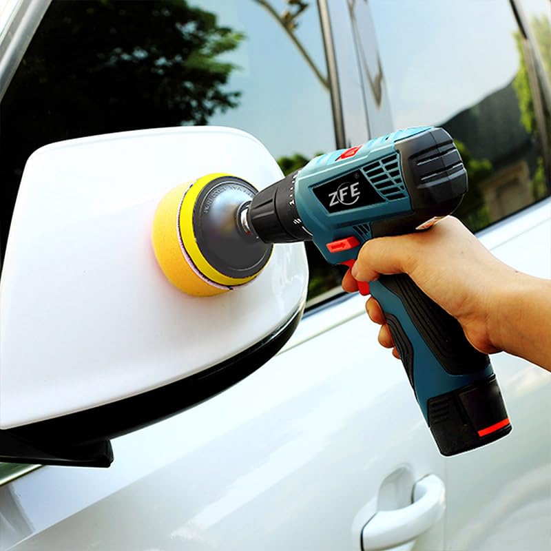 ZFE oxidation-scratch polish pad 3in, efficient for tough coatings.