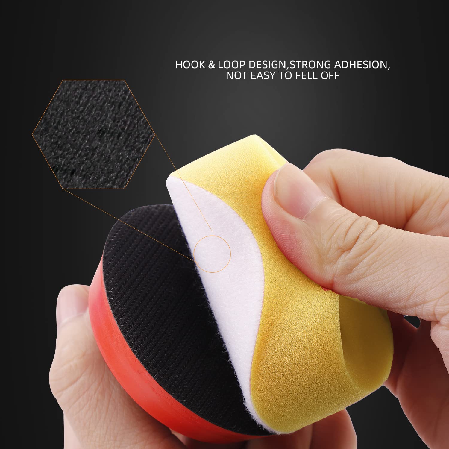 ZFE prep sponge pad 3in, quick cleaning and reuse during projects.