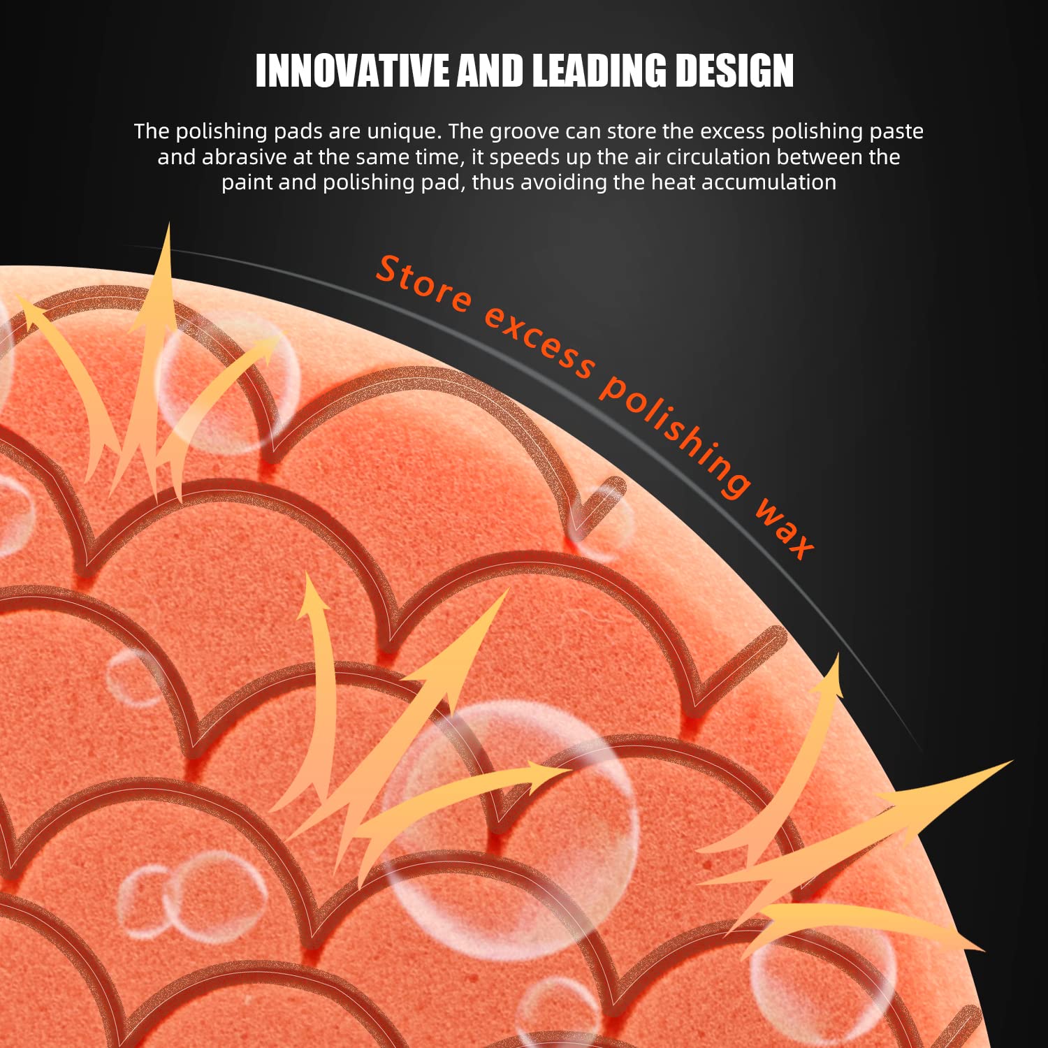 ZFE waffle foam pad design improves airflow to reduce sling.